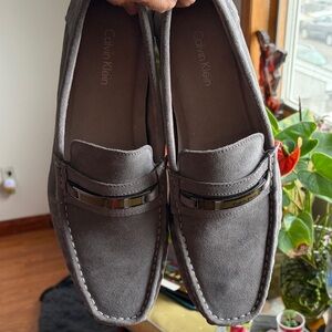 Calvin Klein Gray Men's Loafers